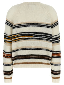 Missoni Stripes Intarsia Sweater White