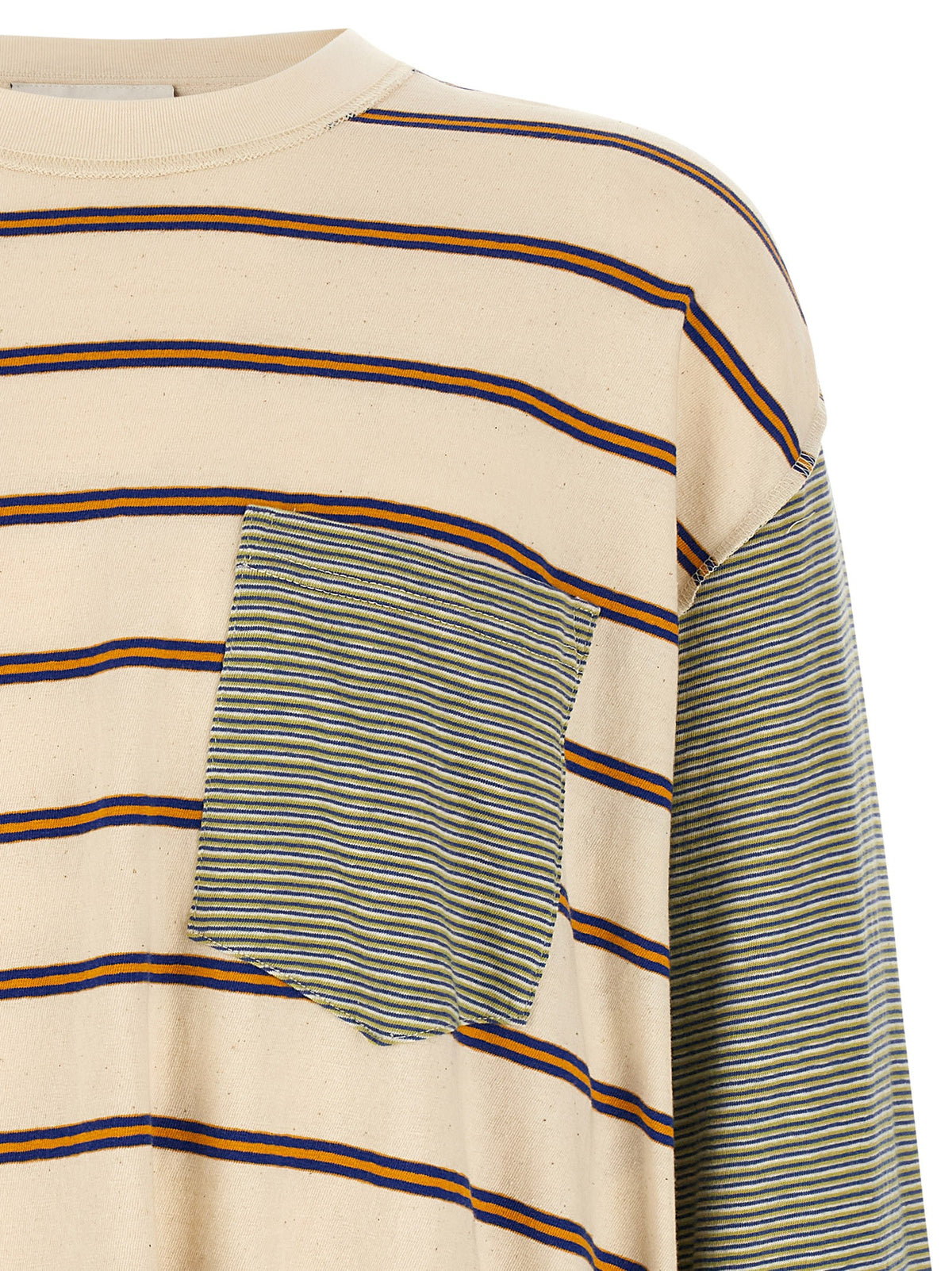 Song For The Mute Stripes Rugby Shirt Gold