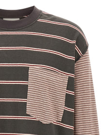 Song For The Mute Stripes Rugby Shirt Gold