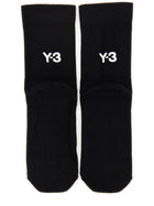 Y-3 Unisex Stripes Socks Black, view 2