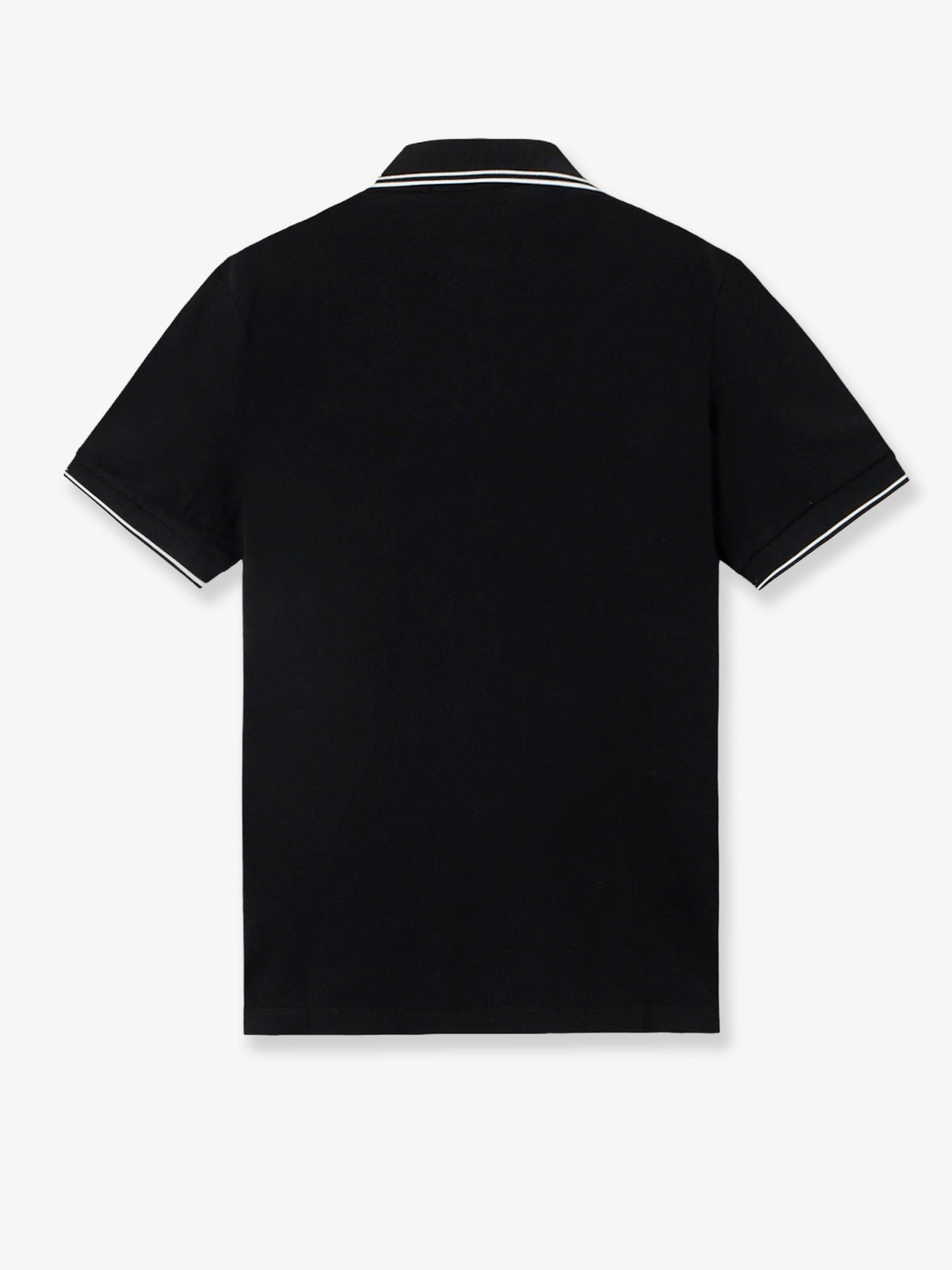 Stone Island Men's Strtech Organic Cotton Polo Shirt Black