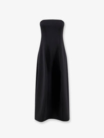 Toteme Women's Structured Balloon Long Dress Black