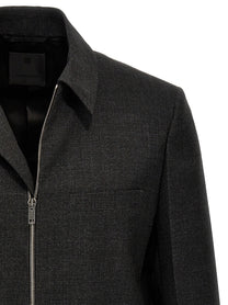 Givenchy Structured Blouson Grey