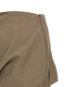 Entire Studios Structured Skirt Grey