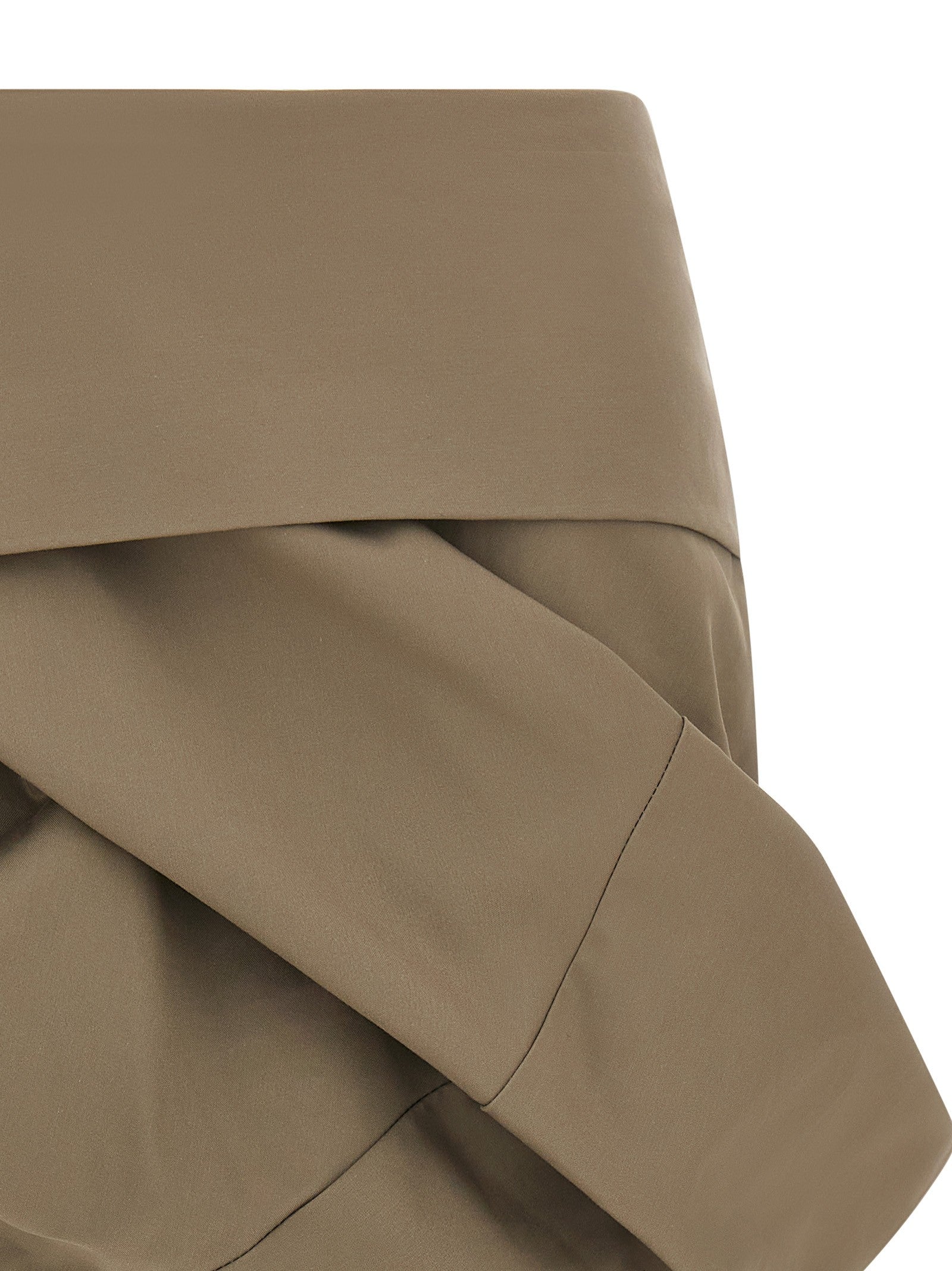 Entire Studios Structured Skirt Grey