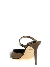 Stuart Weitzman Stuart Power Mules Brown