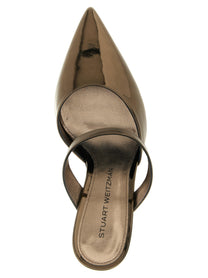 Stuart Weitzman Stuart Power Mules Brown