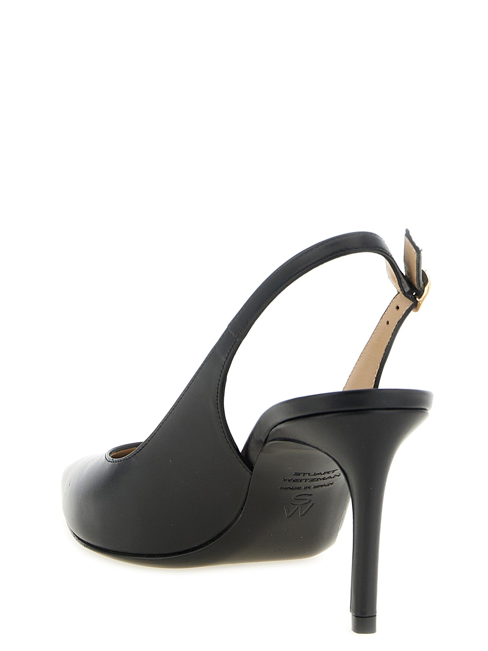 Stuart Weitzman Stuart Power Slingback Black