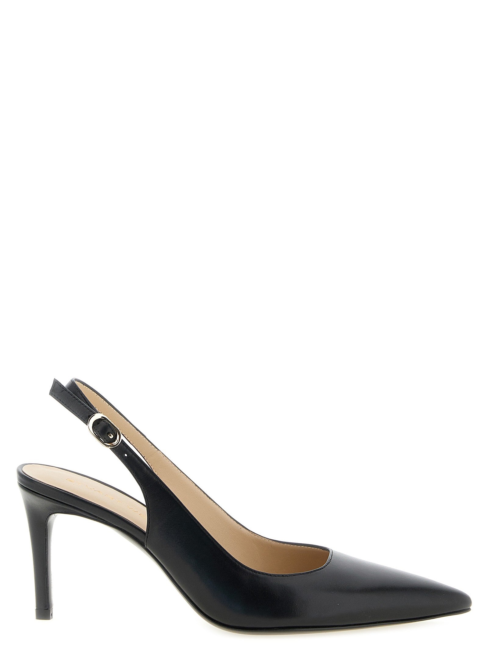 Stuart Weitzman Stuart Power Slingback Black
