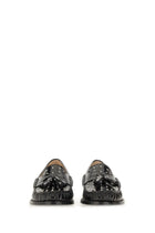 Stuart Weitzman Women's Moccasin Lottie Black, view 4