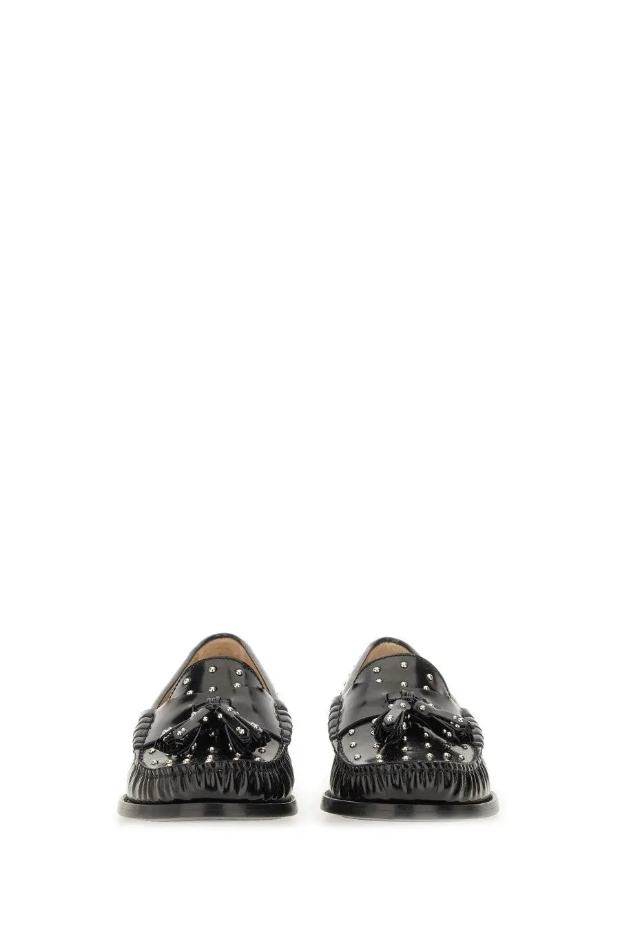 Stuart Weitzman Women's Moccasin Lottie Black, view 4