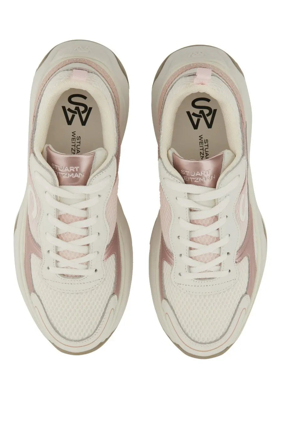 Stuart Weitzman Women's Sneaker Trainer Blue, view 6