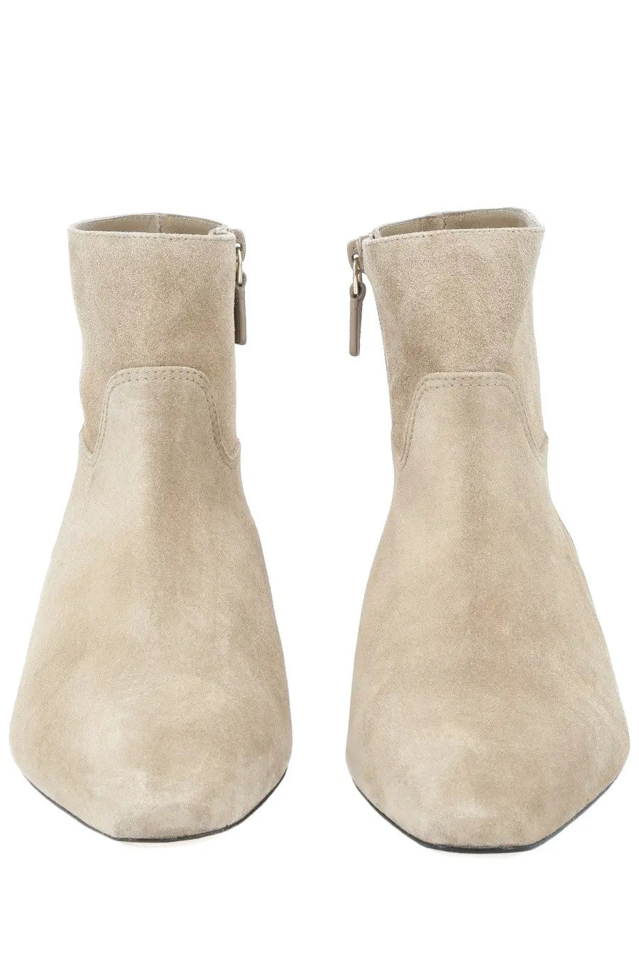 Stuart Weitzman Women's Stassi Ankle Boots Beige, view 3