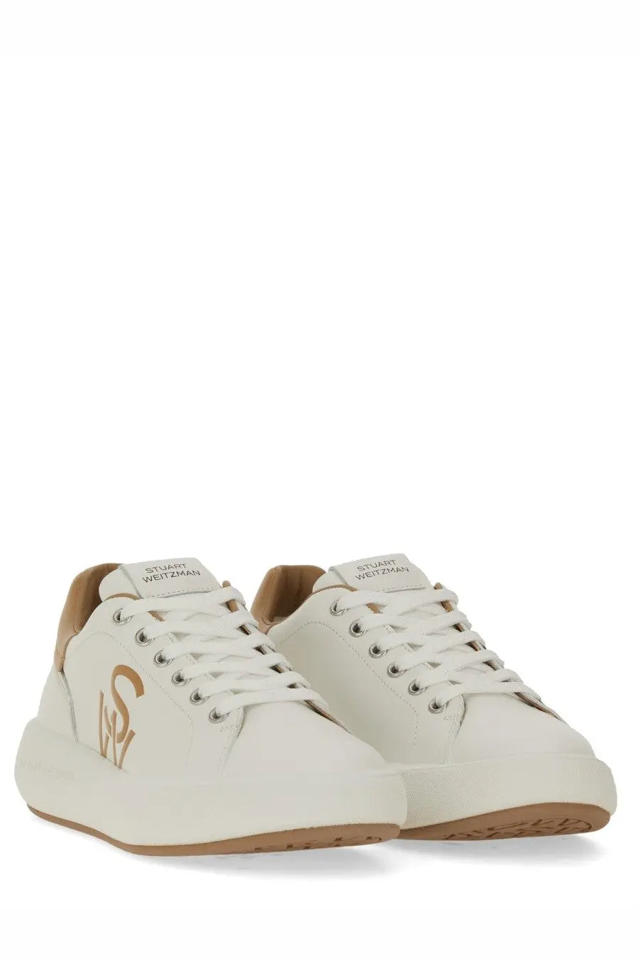 Stuart Weitzman Women's SW Pro Sneaker White, view 2