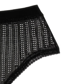 Rabanne Studded Briefs Black