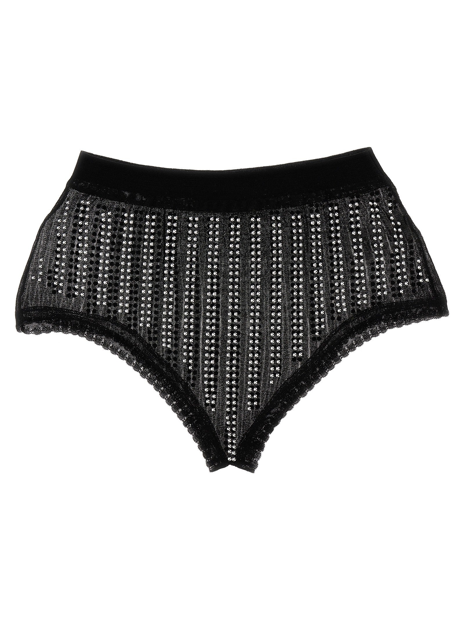 Rabanne Studded Briefs Black