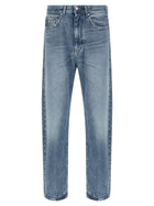 Versace Studded Jeans Blue