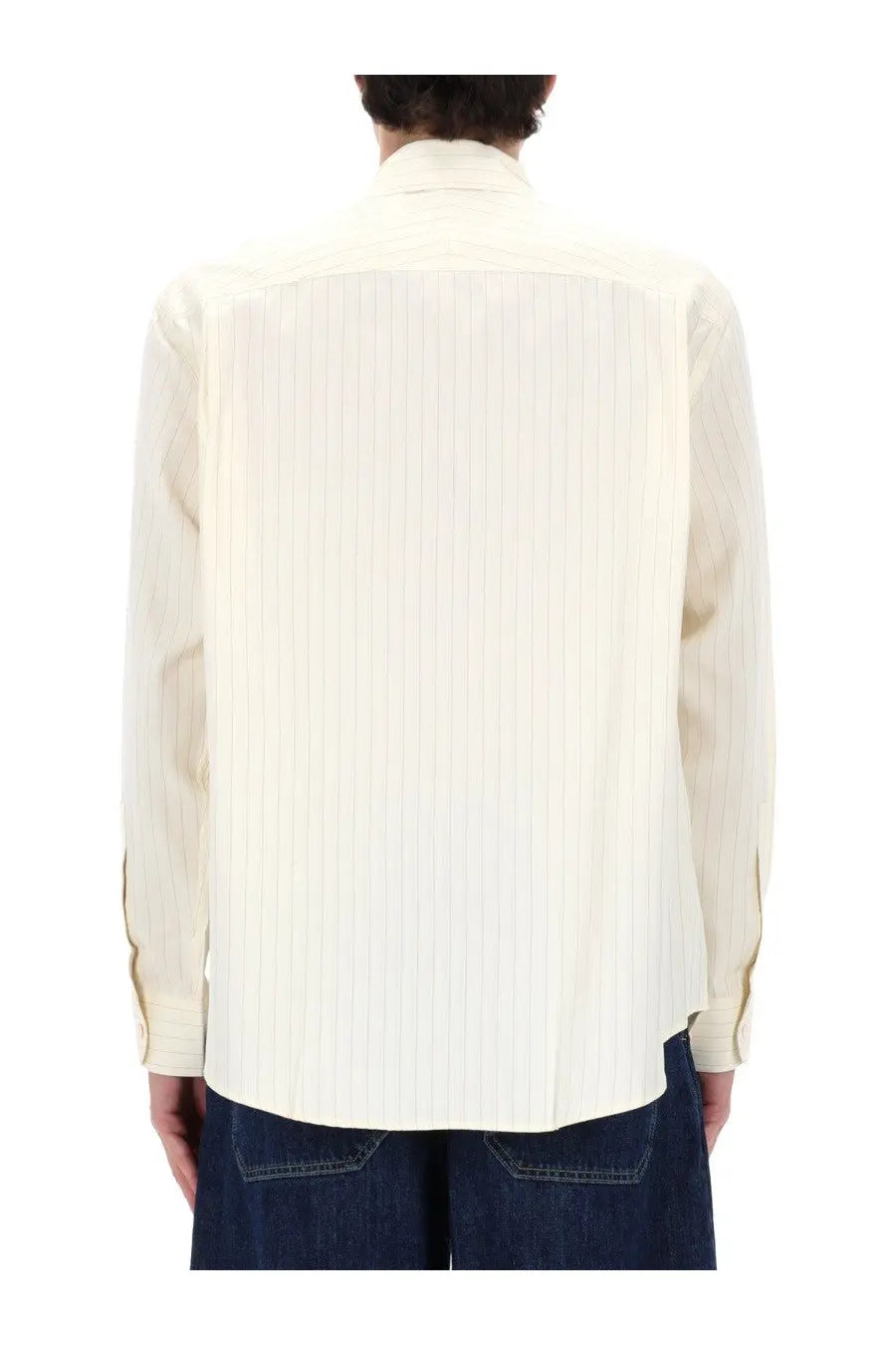 Studio Nicholson Men's View Shirt White, view 4