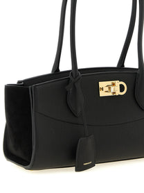 Ferragamo Studio Soft East West ( ) Shoulder Bag Black