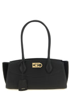 Ferragamo Studio Soft East West ( ) Shoulder Bag Black