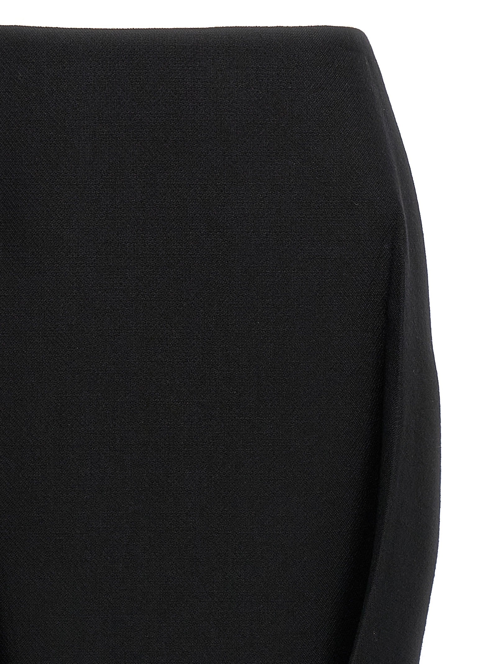 Prada Stuoia Old Skirt Black