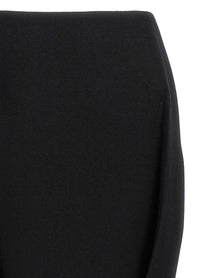 Prada Stuoia Old Skirt Black