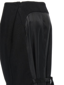 Prada Stuoia Old Skirt Black