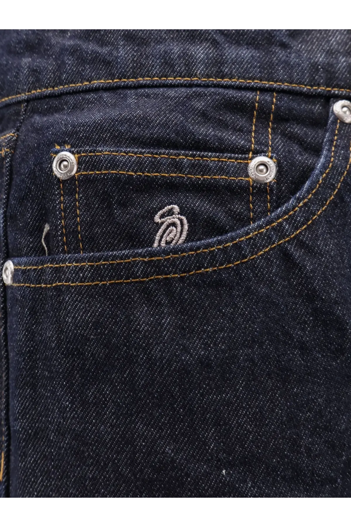 Stussy Men's New Classic Regular Fit Jeans Blue, view 3