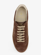 Brunello Cucinelli Men's Suede and Leather Sneakers White, view 5