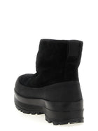 Stone Island Suede Ankle Boots Black, view 3