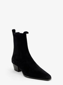 Aeyde Women's Suede Ankle Boots Black
