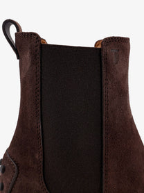 Tod's Women's Suede Ankle Boots Brown