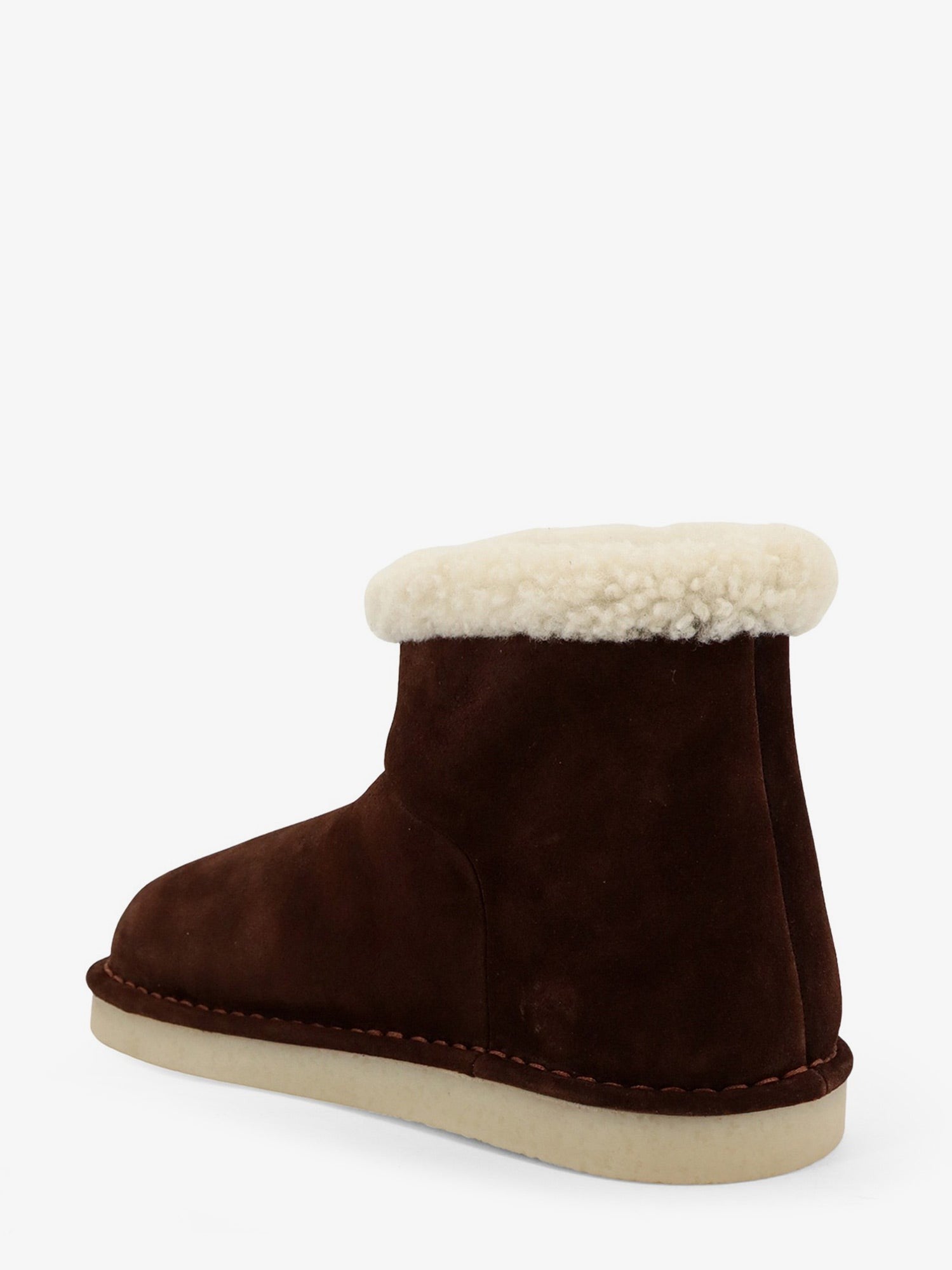 Miu Miu Women's Suede Ankle Boots Gold