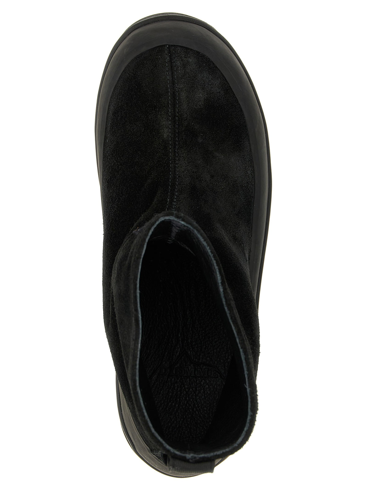 Stone Island Suede Ankle Boots Black, view 4