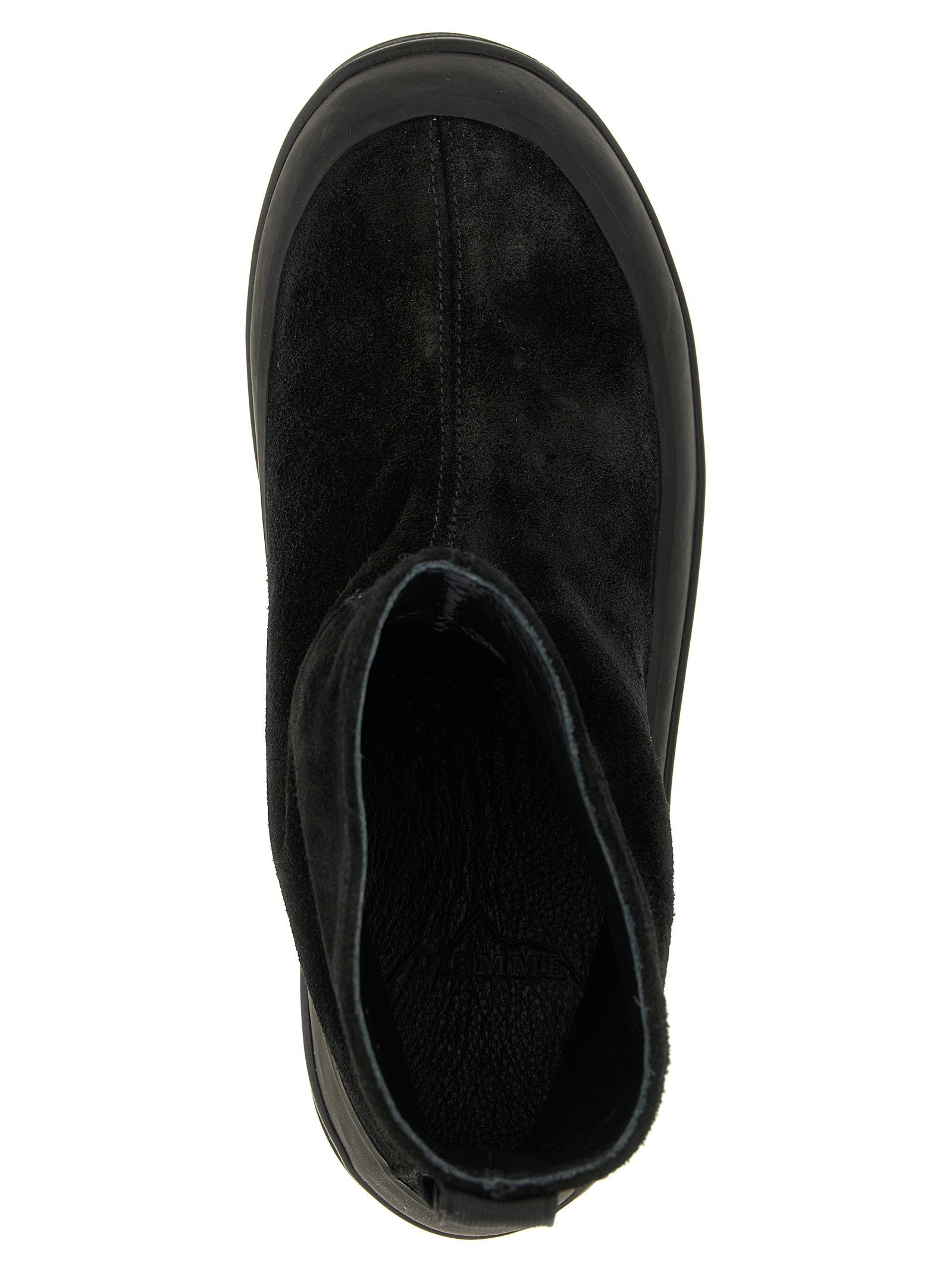 Stone Island Suede Ankle Boots Black