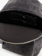 Tom Ford Men's Suede Backpack Grey, view 4