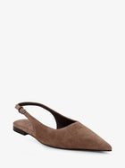Brunello Cucinelli Women's Suede Ballerinas Gold, view 2
