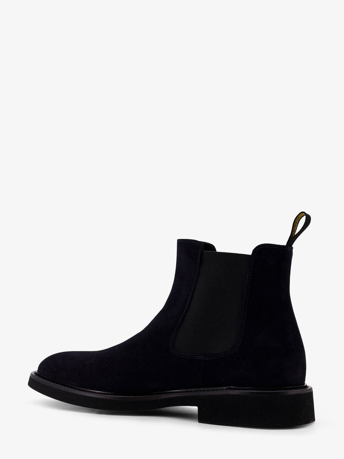 Doucal's Men's Suede Beatles Boots Black, view 3
