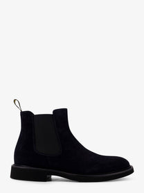 Doucal's Men's Suede Beatles Boots Black