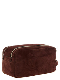 Brunello Cucinelli Suede Beauty Red