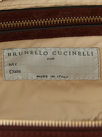 Brunello Cucinelli Suede Beauty Red