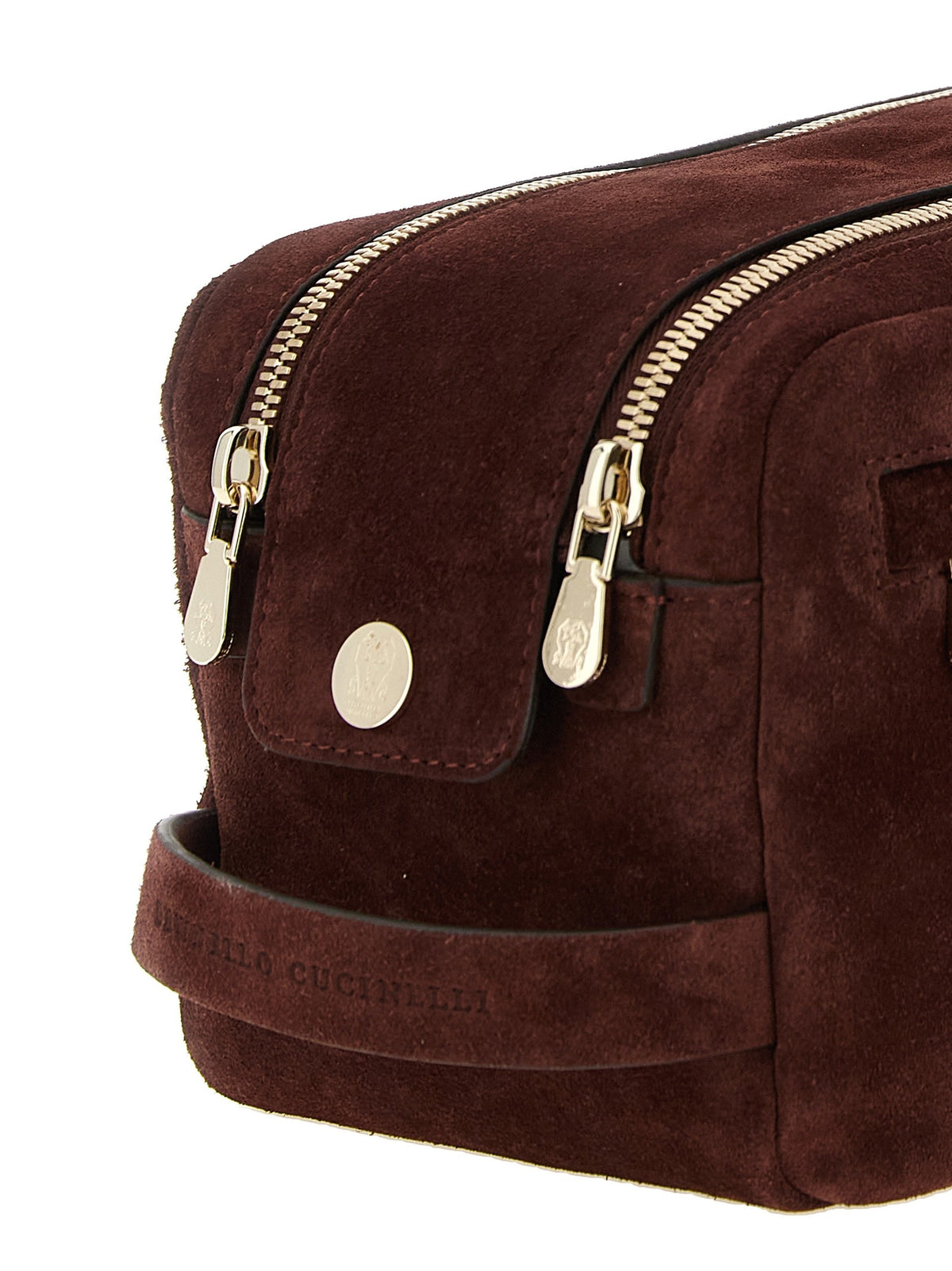 Brunello Cucinelli Suede Beauty Red