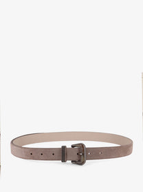 Brunello Cucinelli Women's Suede Belt Gold