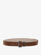 Brunello Cucinelli Women's Suede Belt Beige