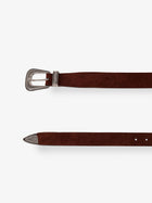 Brunello Cucinelli Men's Suede Belt TUYA, view 2