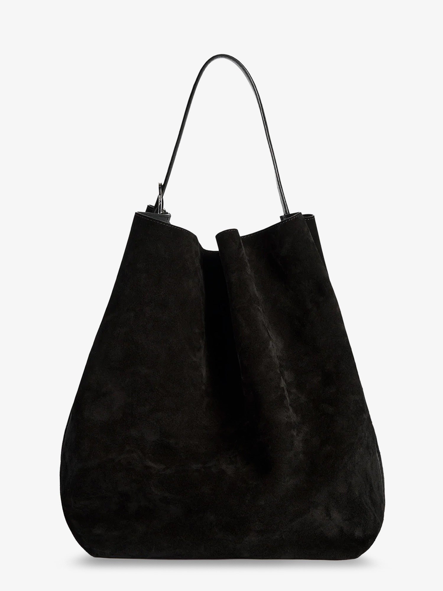 Toteme Women's Suede Belted Tote Brown