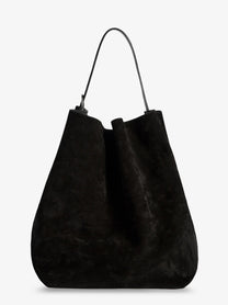 Toteme Women's Suede Belted Tote Brown
