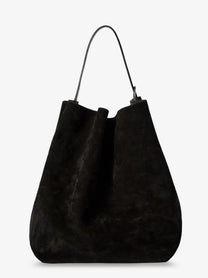 Toteme Women's Suede Belted Tote Brown