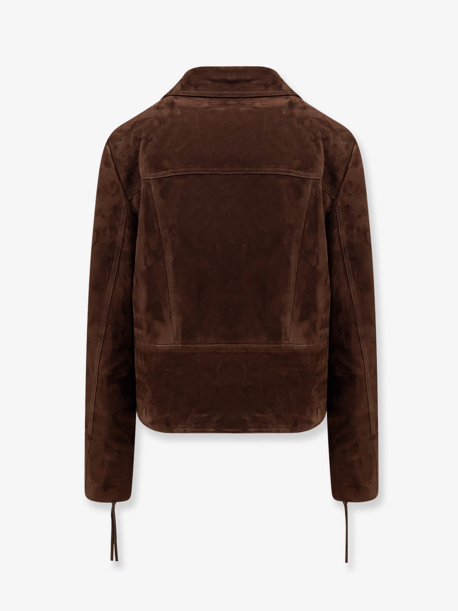 Tom Ford Women's Suede Biker Jacket Brown