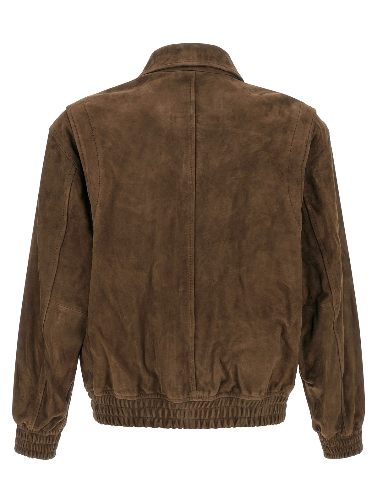 DUNST Suede Blouson Brown